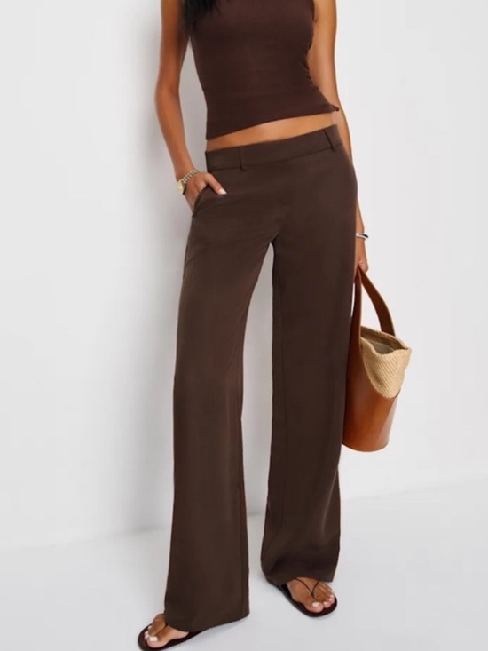 Reformation Pants - Reformation Gisele Low Rise Pant